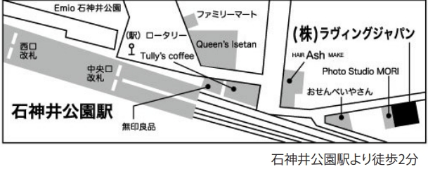 LOVING JAPAN inc. 地図